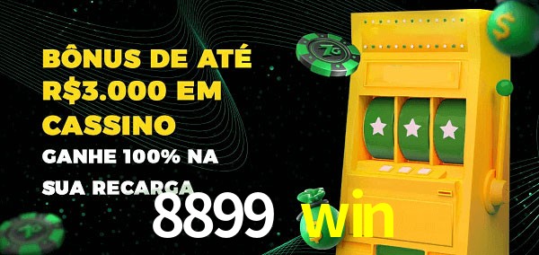 8899 win melhor bônus de depósito