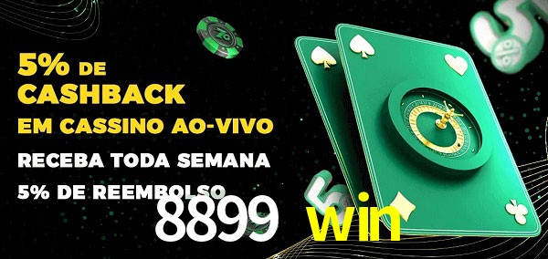 Promoções do cassino ao Vivo 8899 win